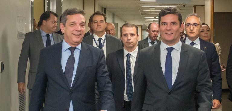 Sérgio Moro visita o Serpro Sérgio Moro visita o Serpro