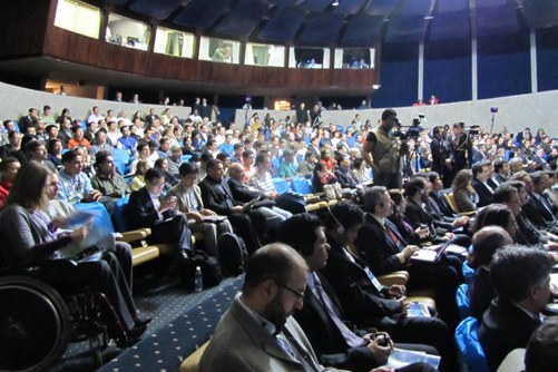 Acima, plenária do Consegi 2011, em Brasília: neste ano, evento será em Belém