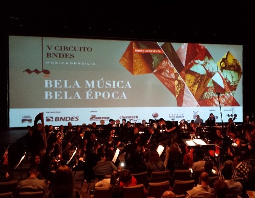 O concerto "Bela música, bela época" abriu a mostra interativa