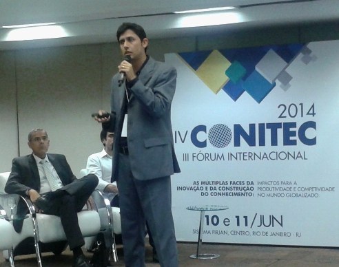 Brayam Gonçalves falou sobre a política de inovação do Serpro