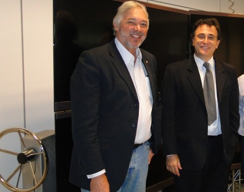 Mazoni e Zuffo dialogaram sobre uma parceria entre Serpro e USP 